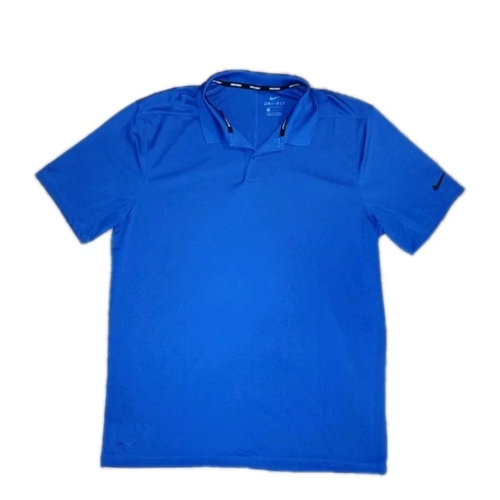 Nike Blue Polo Shirt Classic Sporty Design